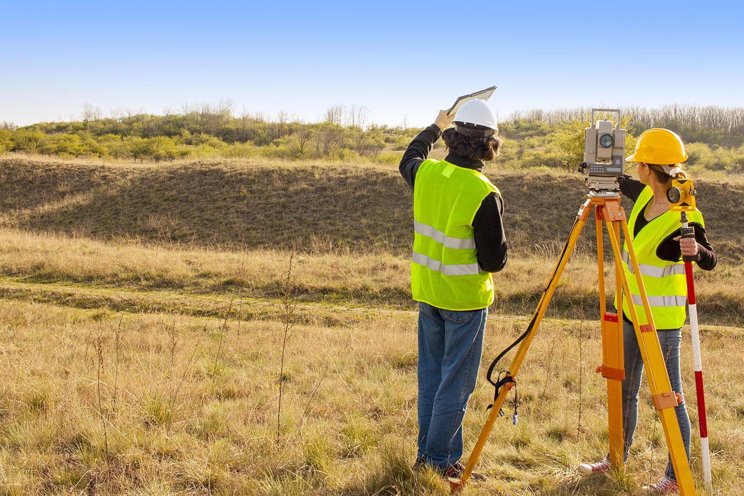 Pic of Land Surveyers